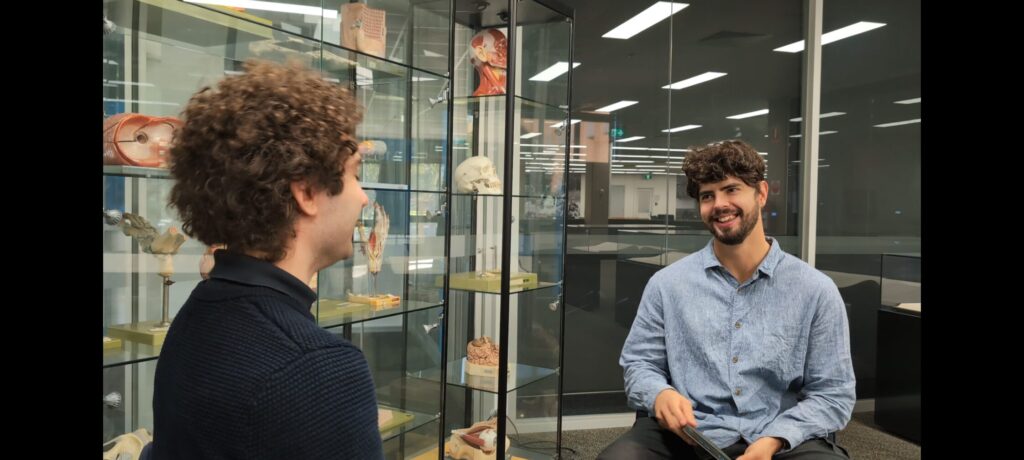 Matthew Rigoni having a Dietitian Consultation with Max Dennehy the Dietitian discussion medical nutrition therapy related to IBS, weight loss, PCOS and healthy aging. Matthew Rigoni having a Dietitian Consultation with Max Dennehy the Dietitian discussion medical nutrition therapy related to IBS, weight loss, PCOS and healthy aging.